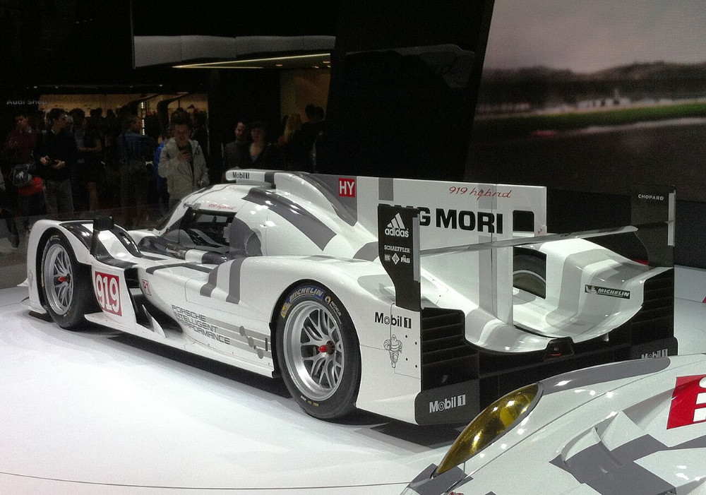 Porsche 919 Hybrid at Geneva Motor Show 2014.