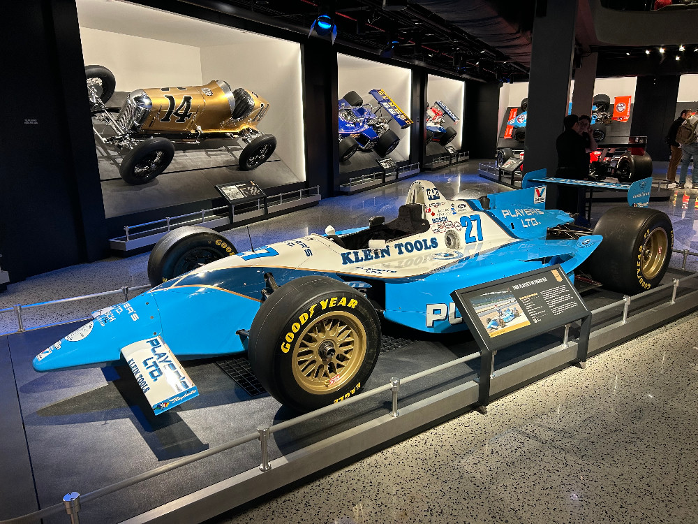 Jacques Villeneuve's 1995 Indy 500-winning Reynard 95I.