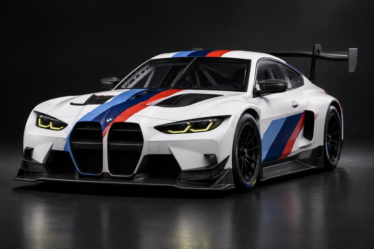 Illustrative render of the BMW M4 GT3 (G82)