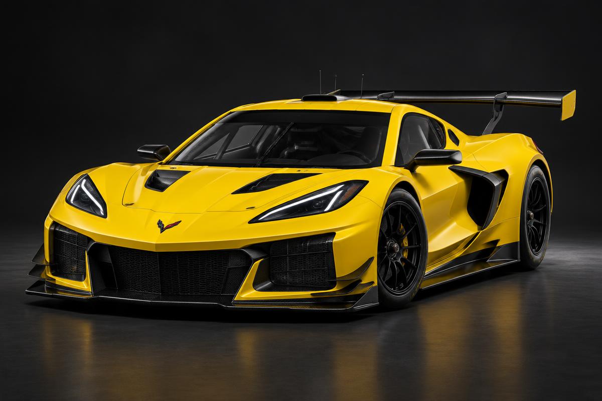 Illustrative render of the Chevrolet Corvette Z06 GT3.R (C8)