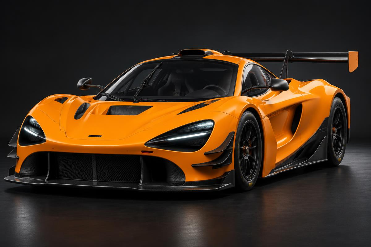 Illustrative render of the McLaren 720S GT3 EVO
